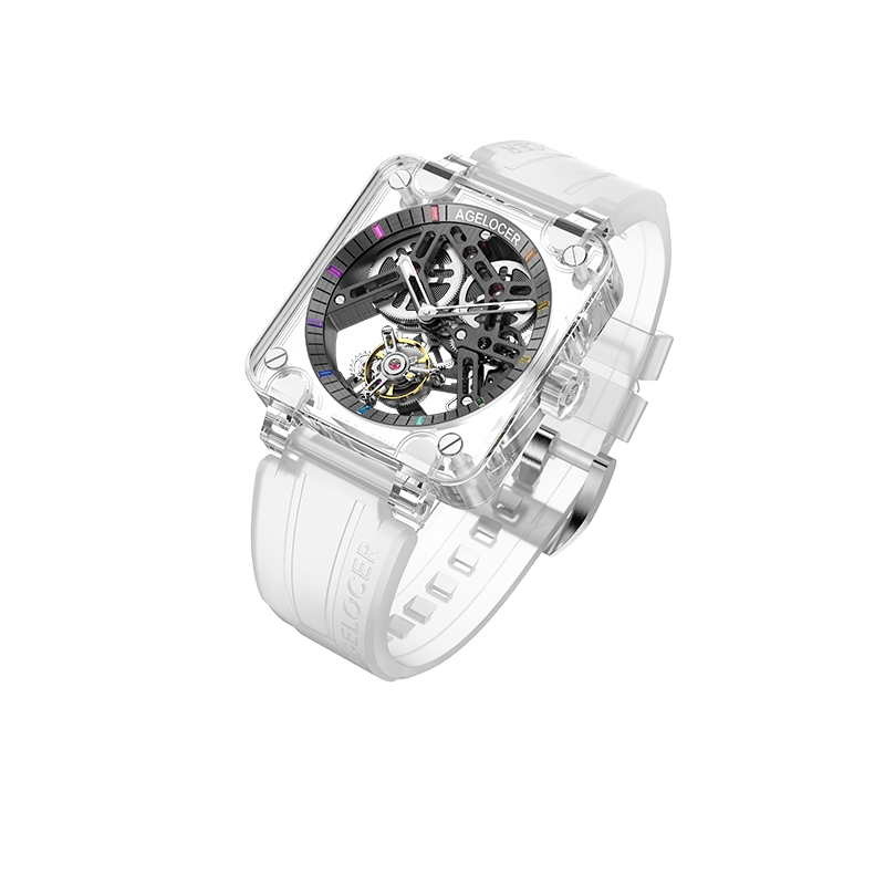 WATCHshopin Agelocer Sapphire Tourbillon Limited Men's Mechanical Watch