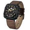 OLTO-8 IRON X Brown Mechanical Watch for Man