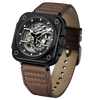 OLTO-8 IRON EX Brown Mechanical Watch for Man