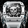 Bonest Gatti 9908  Skull Super Lumi-nova Mechanical Watch