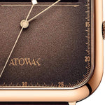 Atowak Window Brown Dial Classic Man's Automatic Watch-WATCHshopin