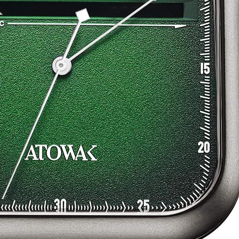 Atowak Window Green Dial Classic Man's Automatic Watch-WATCHshopin