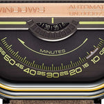 Atowak Window Pro Brown Dial Classic Man's Automatic Watch-WATCHshopin