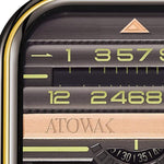 Atowak Window Pro Brown Dial Classic Man's Automatic Watch-WATCHshopin