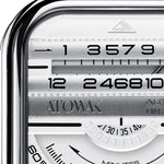 Atowak Window Pro White Dial Classic Man's Automatic Watch-WATCHshopin