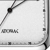 Atowak Window White Dial Classic Man's Automatic Watch-WATCHshopin