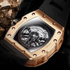 Bonest Gatti SuperSpeed Racing series watches Black Bonest Gatti 9905 Rubber Man's Black Automatic Watch