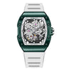 Bonest Gatti SuperSpeed Racing series watches Green-White Bonest Gatti 9905 Rubber Man's Green-White Automatic Watch