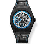 Bonest Gatti SuperSpeed Racing series watches Leather Strap Bonest Gatti 9601 Black Automatic Watch