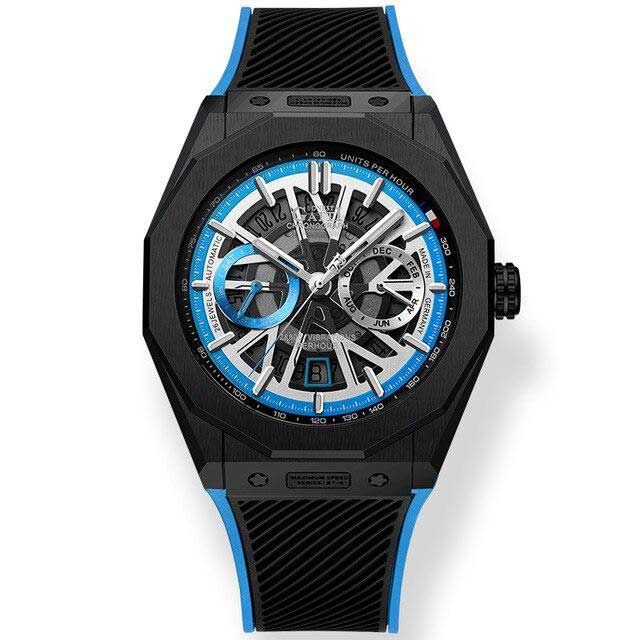 Bonest Gatti SuperSpeed Racing series watches Rubber Strap Bonest Gatti 9601 Black Automatic Watch