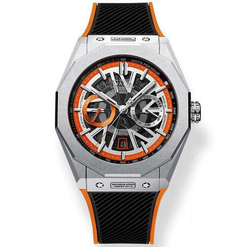 Bonest Gatti SuperSpeed Racing series watches Rubber Strap Bonest Gatti 9601 Orang Automatic Watch