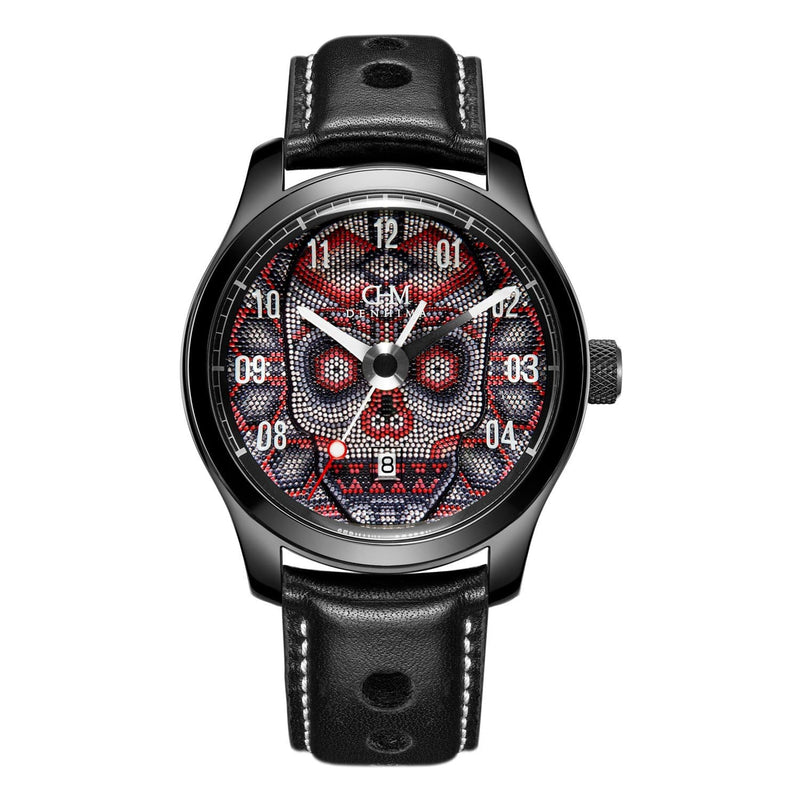 Denhima GR Fashion Design Black Automatic Watch-WATCHshopin