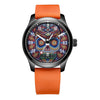 Denhima Fahion 777106-orange Denhima GR Fashion design Orange Automatic Watch