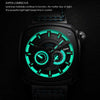 Gatti Racing black Bonest Gatti 6601 Leather Man's  Dark-Blue Automatic Watch