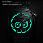 Bonest Gatti 6601 Leather Man's Automatic Watch-WATCHshopin