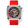 Gatti Racing Bonest Gatti 6601 Leather Man's  Red Automatic Watch
