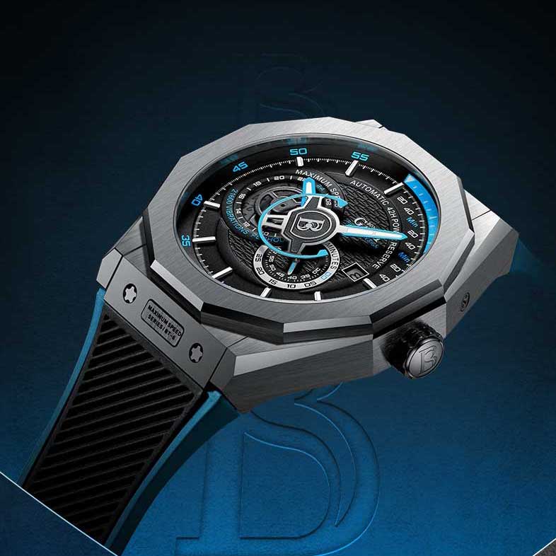 Bonest Gatti 8601 Leather automatic watch-WATCHshopin