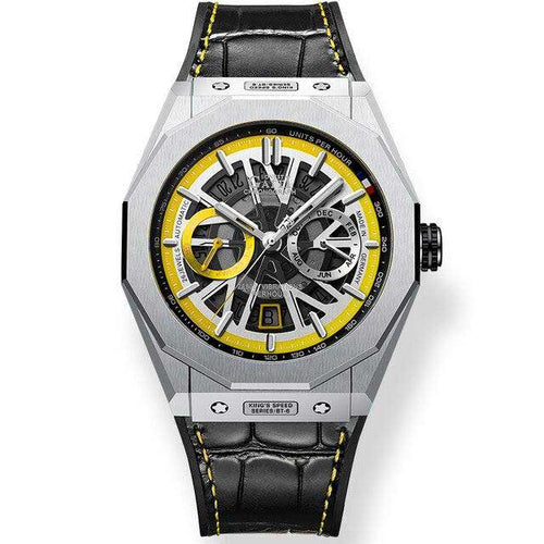 Bonest Gatti 9601 Leaher automatic watch-WATCHshopin