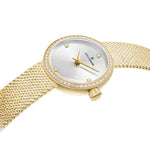 KING CHARLES Female Gold-Silver Swiss Quartz Watch-WATCHshopin