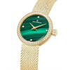 KING CHARLES Female Green Swiss Quartz Watch-WATCHshopin