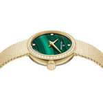 KING CHARLES Female Green Swiss Quartz Watch-WATCHshopin