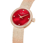 KING CHARLES Female Red Swiss Quartz Watch-WATCHshopin