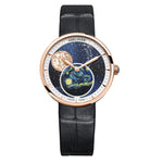 WATCHshopin Agelocer Astronomer Series Leather Ladies Quartz Watches