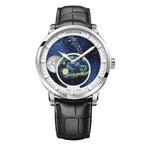 WATCHshopin Agelocer Astronomer Series Leather Men's Mechanical Watch
