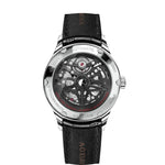 WATCHshopin Agelocer Schwarzwald II Series Men's Crystal Inlaid Hollow Mechanical Watch