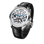 WATCHshopin Agelocer Schwarzwald II Series Men's Hollow Mechanical Watch