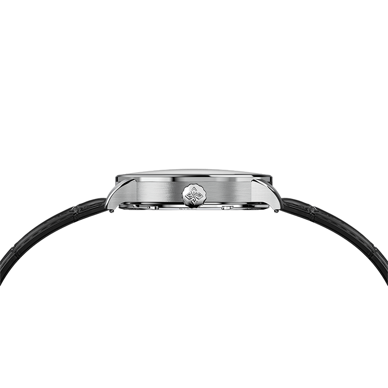 WATCHshopin Agelocer Tourbillon Series Crystal Inlaid Men's Hollow Mechanical Watch
