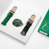 OLTO-8 Infinity Green Man's Automatic Watch Two Watch Straps-WATCHshopin