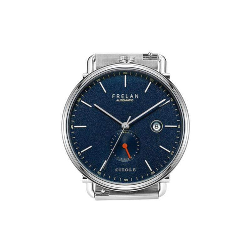 CITOLE Blue Dial Automatic Mechanical Watch-WATCHshopin