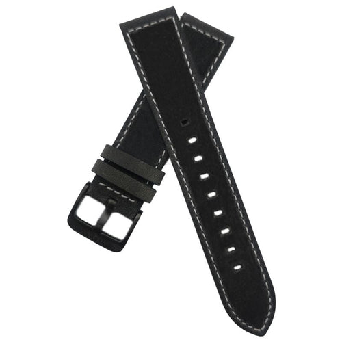 Black Leather Strap-WATCHshopin