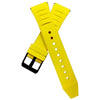 Yellow Fluoro Rubber Strap-WATCHshopin